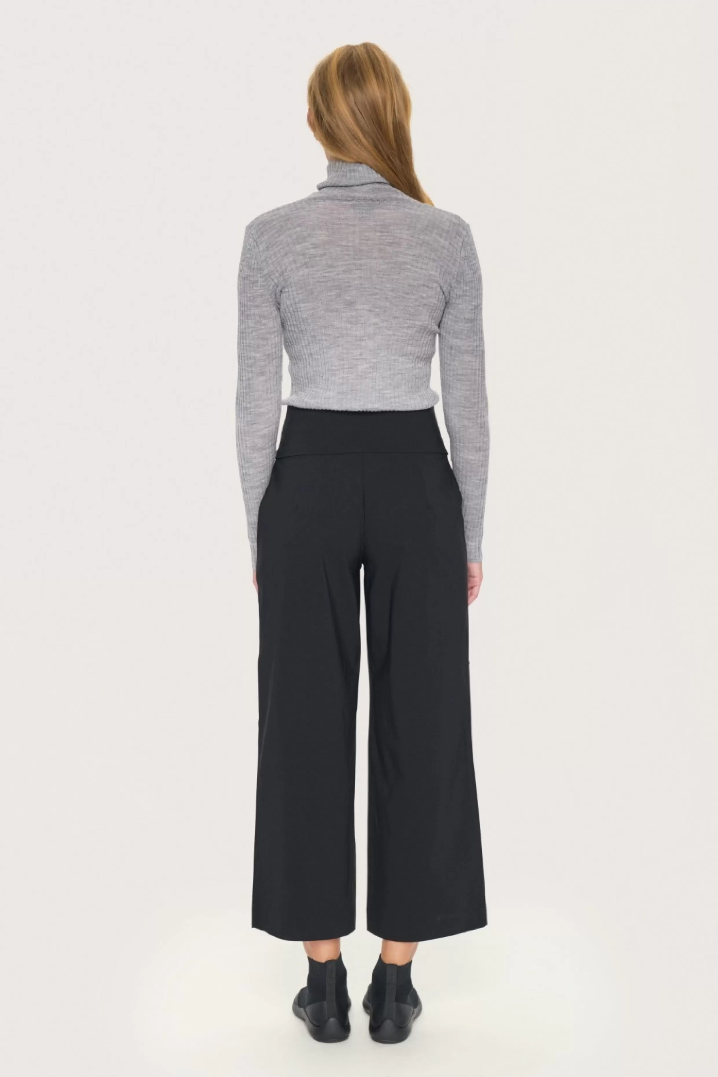 Bukser | Bukser>BITTE KAI RAND Magic stretch culotte bukser BLACK