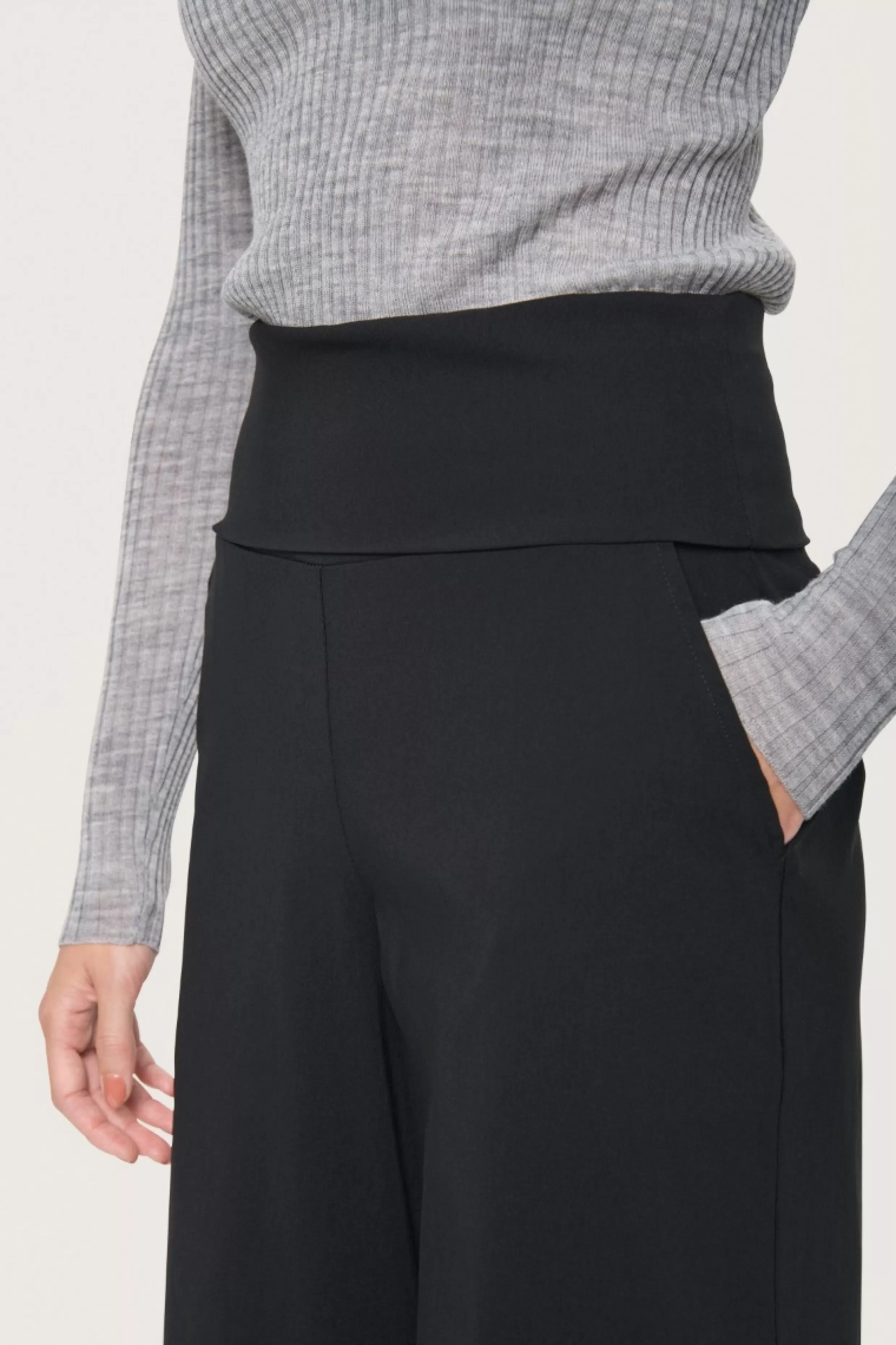 Bukser | Bukser>BITTE KAI RAND Magic stretch culotte bukser BLACK