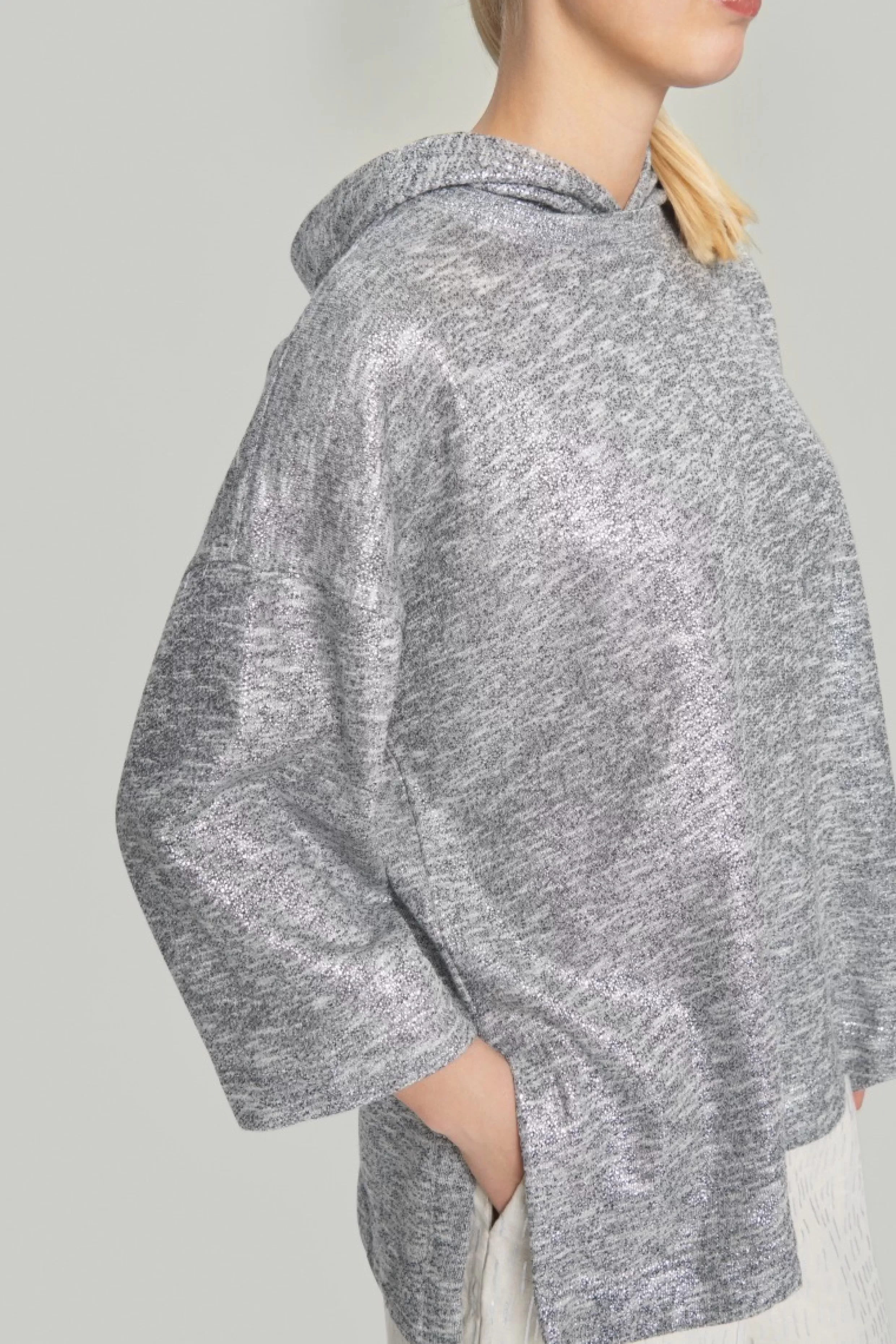 Bluser>BITTE KAI RAND Silver sweat bluse SILVERMELANGE